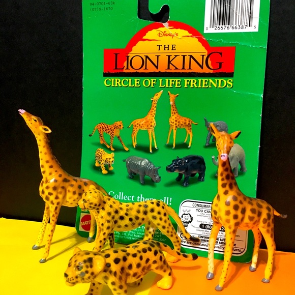 DISNEY’S THE LION KING 90s CIRCLE OF LIFE FRIENDS - Picture 2 of 9